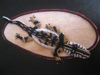 Beadwork Aligator.