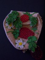 view 1 of 2 of the beaded purse